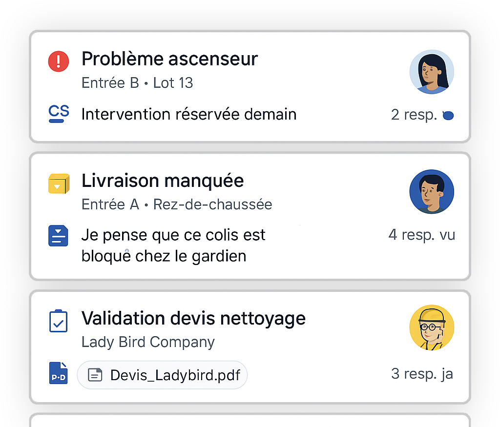 Domino, outil de transmission pour promoteurs immobiliers.